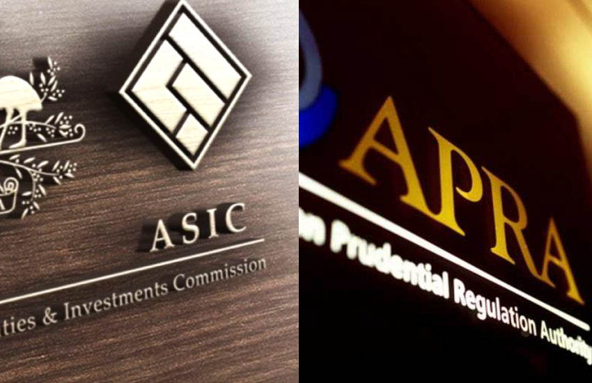 Australian Regulators APRA and ASIC