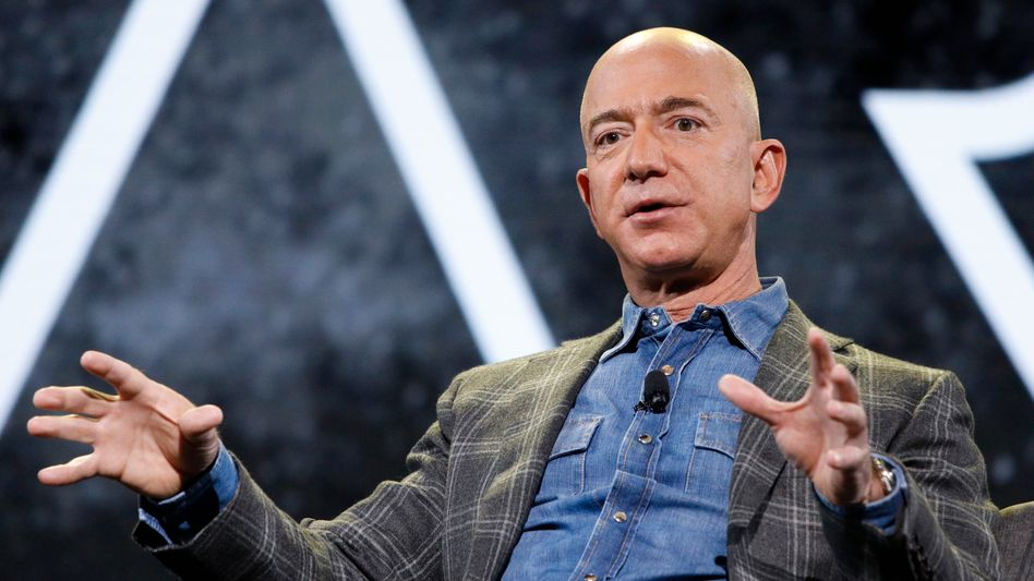Jeff Bezos founded e-commerce giant Amazon