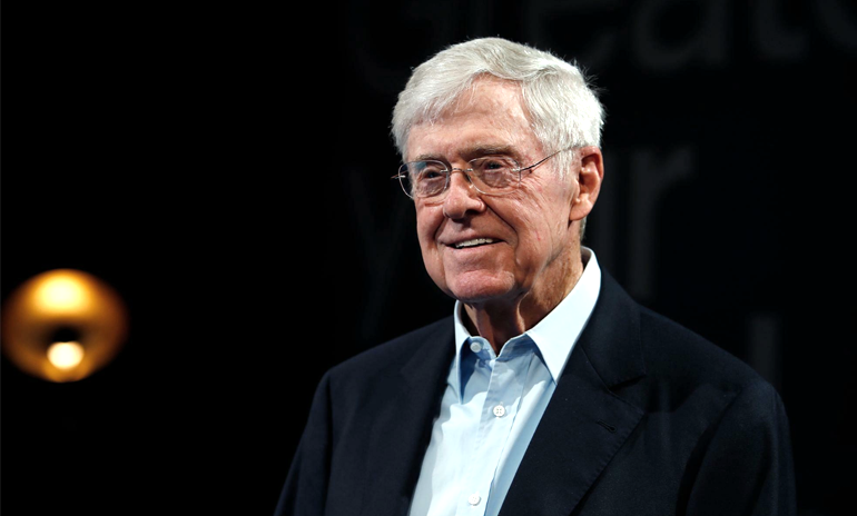Charles Koch has been chairman and CEO of Koch Industries