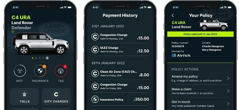 Lloyds Banking Group has invested £4 mn in insurtech Caura - UK motoring app