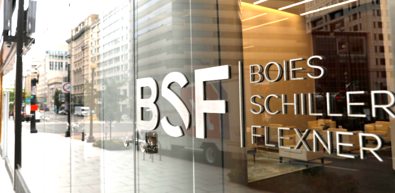 The attorneys at Boies Schiller Flexner