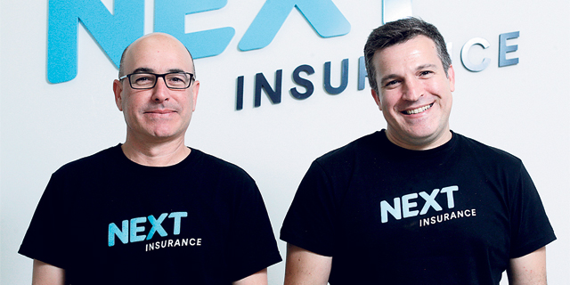 Next Insurance co-founders Nissim Tapiro, Alon Huri