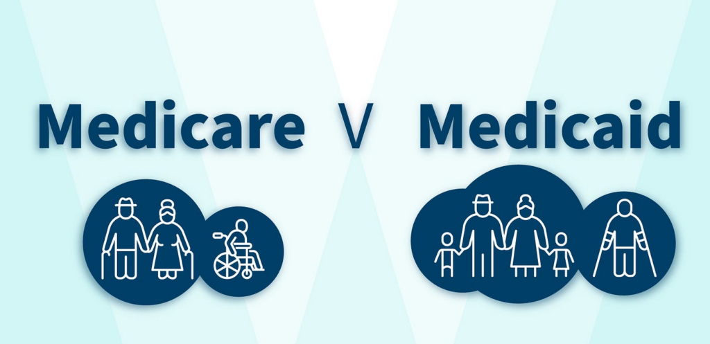 What’s the difference between Medicare and Medicaid?