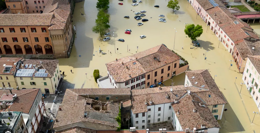 Only a small percentage of damage to insured assets caused by floods in Italy