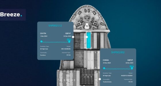 Insurtech Breeze digitalizes Barrington's cargo insurance process