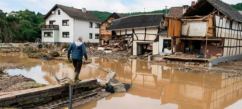 Insured losses from the flooding in Germany