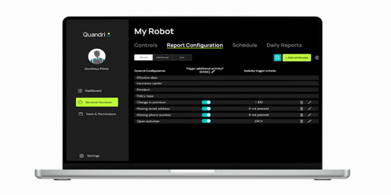 Quandri has launched the Control Room
