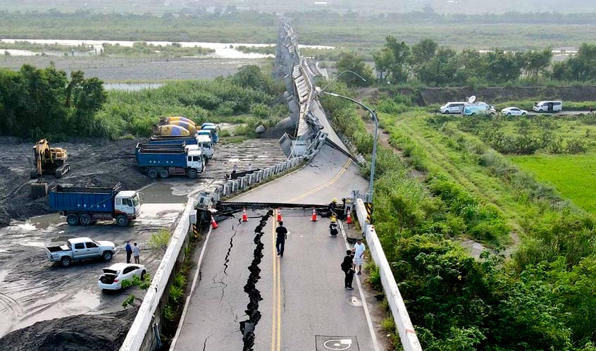 Hualien Earthquake, Taiwan