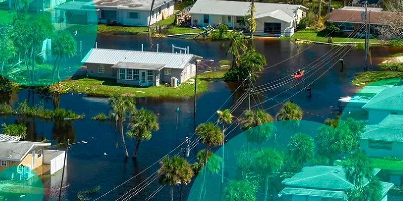 Annual flood damage in the U.S. totals