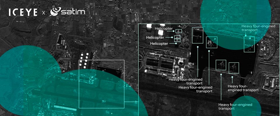 ICEYE and SATIM partnered for AI-powered SAR imagery analysis products development