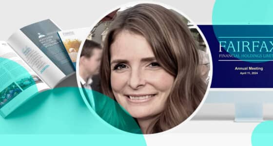 Fairfax Financial appointed Amy Sherk as CFO, replacing Jennifer Allen