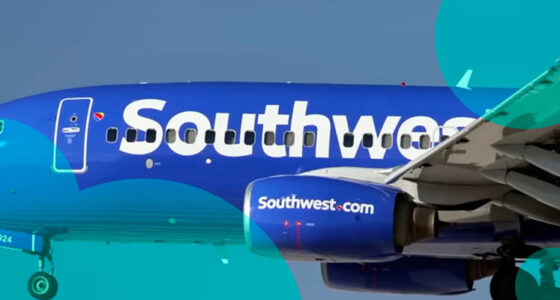 Southwest Airlines Flight maneuvers to avoid midair conflict; two crew members injured