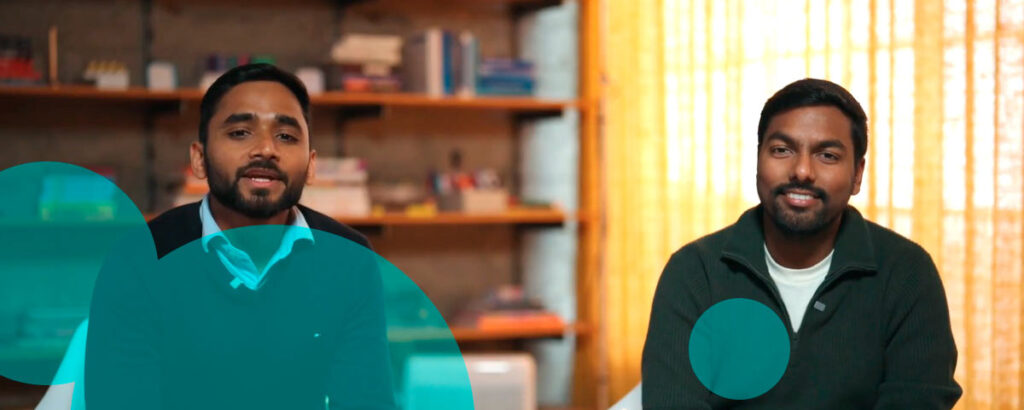 Aman Gour is co-founder and CEO. Sashank Gondala is co-founder and CTO