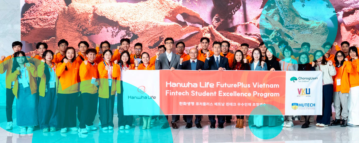 Hanwha Life hosts FuturePlus FinTech training for Vietnamese students