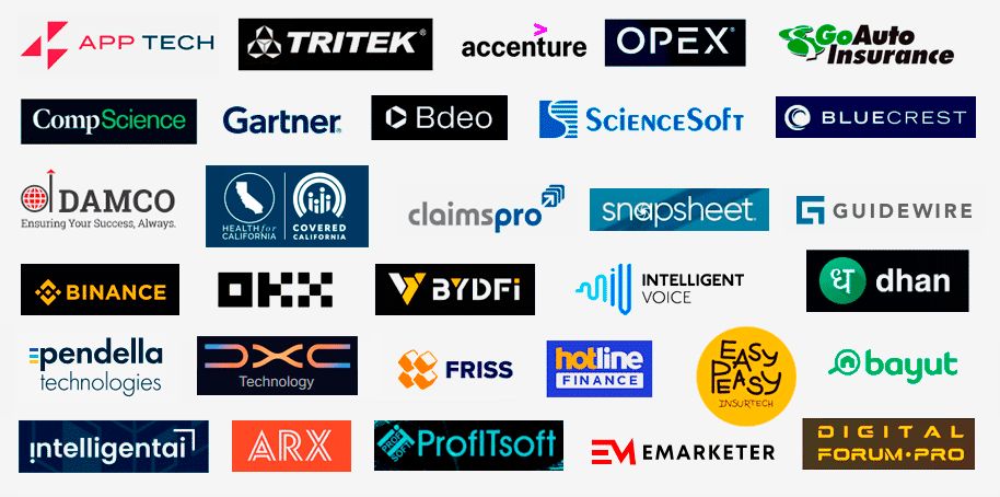 Beinsure’s advertisers - Renowned companies in technology, insurance, blockchain trust us to promote their brands