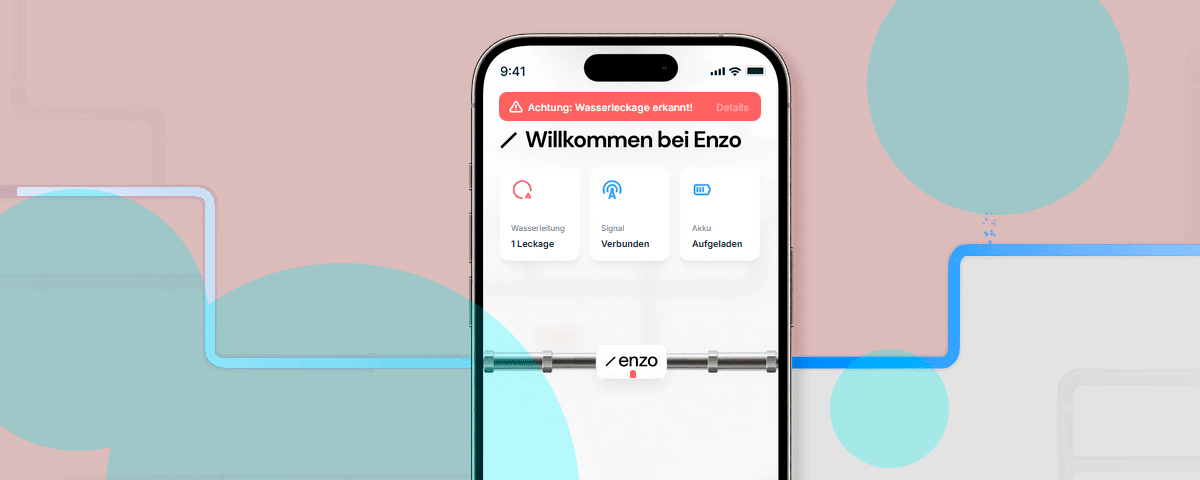 Heidelberg-based Enzo raised 4 million Euro in Seed funding, totaling 6.2 million Euro to scale its AI-driven water damage prevention.