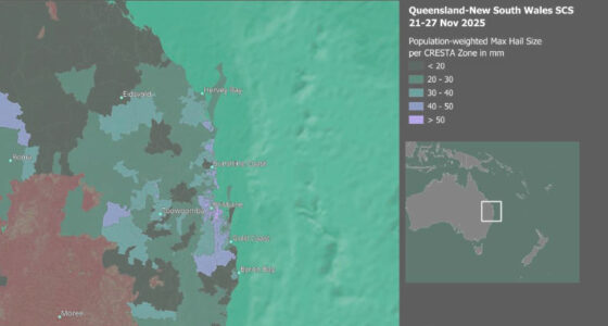 Queensland and New South Wales Severe Convective Storms