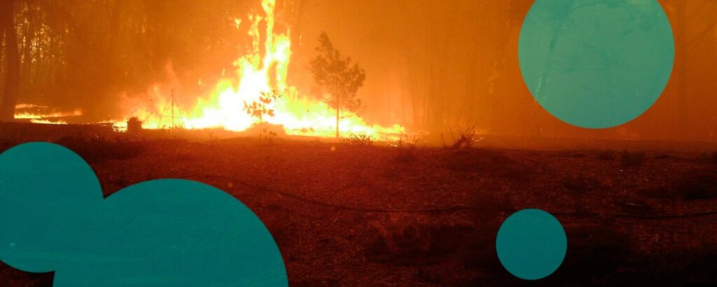 Victorian bushfires in Australia