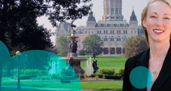 Rep. Kerry Wood, a Democrat from Rocky Hill and co-chair of the legislature’s Insurance and Real Estate Committee