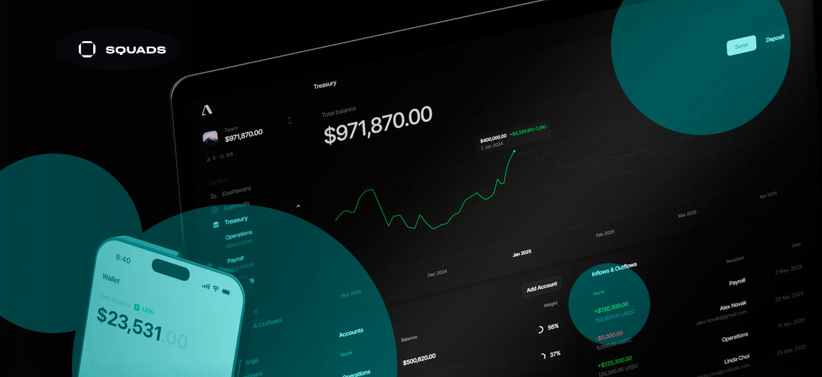 Squads raises $18 mn for Solana-based stablecoin treasury platform