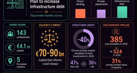 Infographic: European Insurers Private Markets 2026