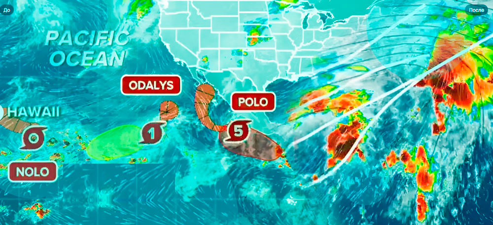 Hurricane watch issued for Hawaii as Tropical Storm Nolo strengthens