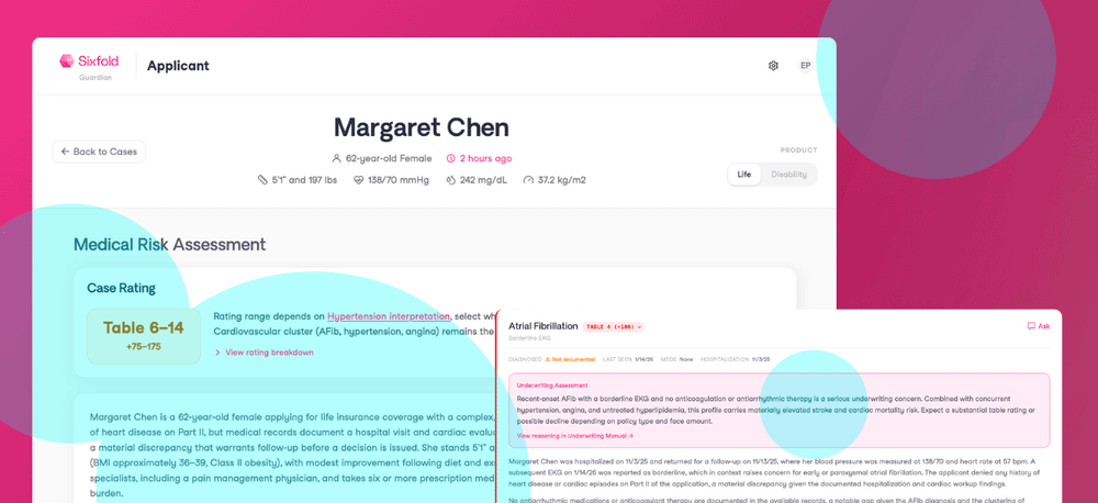 Insurtech Sixfold launches AI Underwriter for life and health insurance