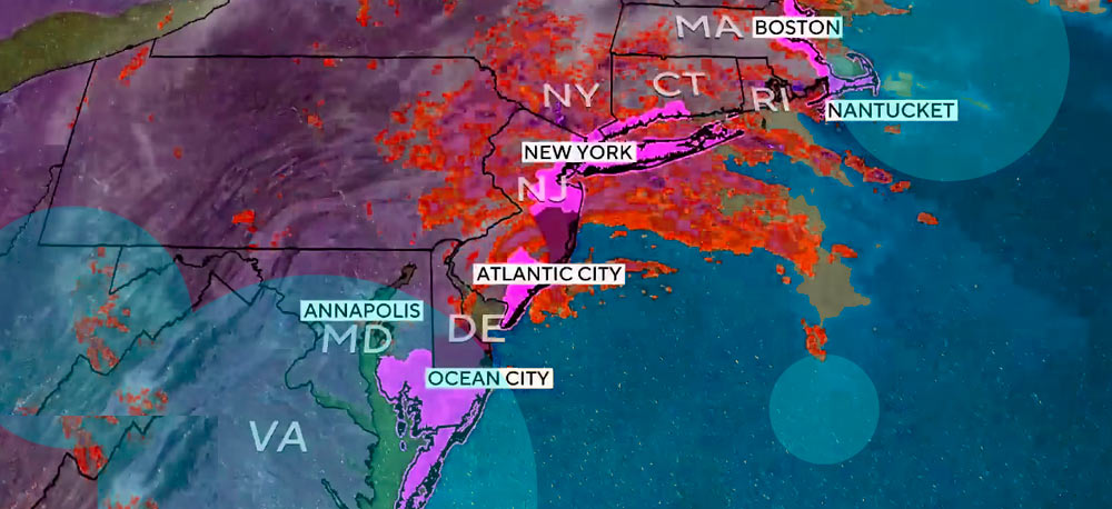 Nor'easter brings flood and wind losses across US East Coast