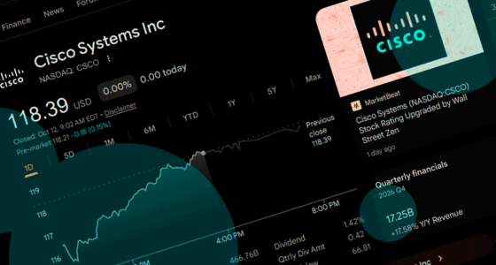 CISCO (NASDAQ: CSCO) stock price forecast
