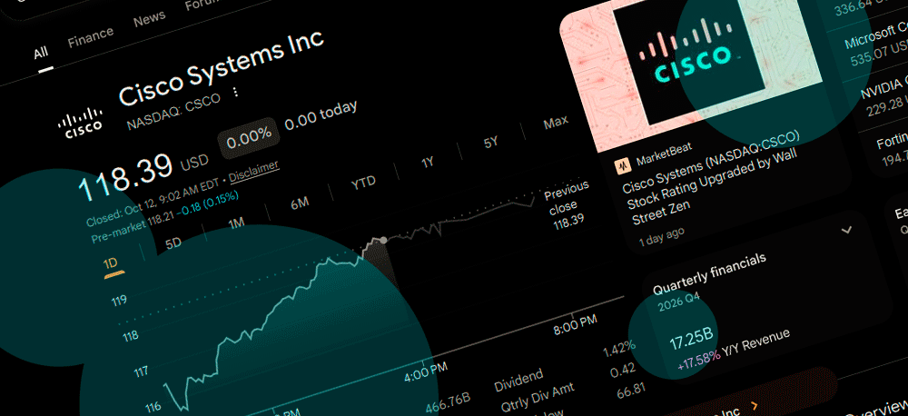 CISCO (NASDAQ: CSCO) stock price forecast: Analysts see 15% upside on AI growth