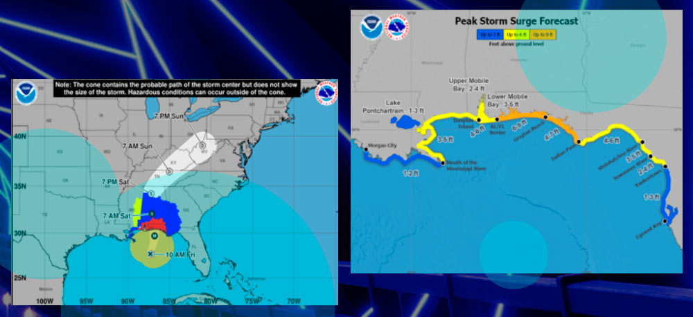 Hurricane Isaias reaches Category 3 as Gulf Coast evacuations expand. High wind warning