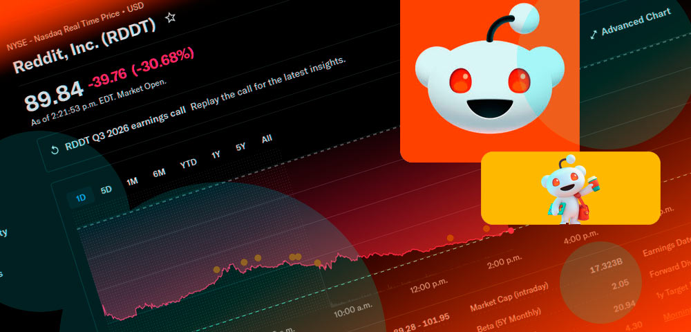 Reddit (NYSE: RDDT) stock price crash 30% on AI search fears after Q3 earnings