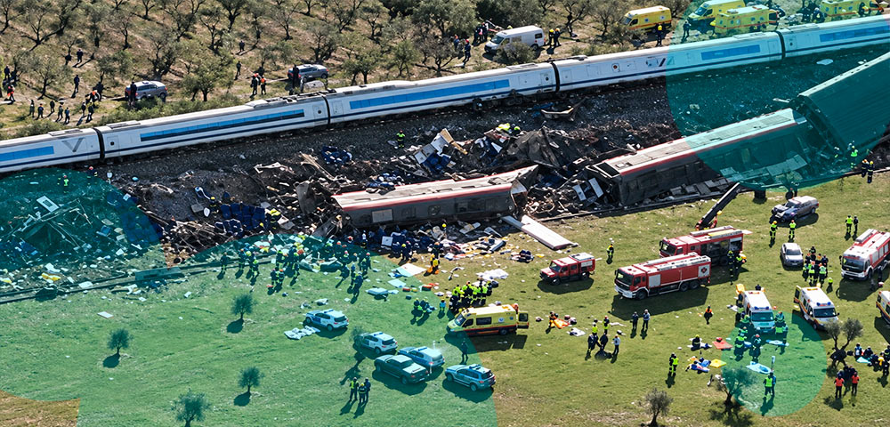 Spain train crash kills 64 and injures 58 as two high-speed trains collide in Toledo