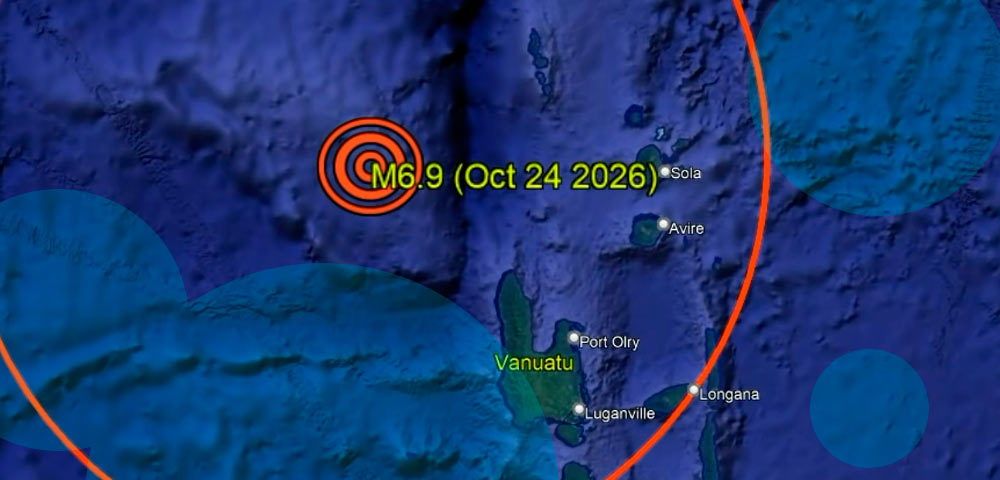 Magnitude 6.9 earthquake strikes Vanuatu, tsunami warning lifted