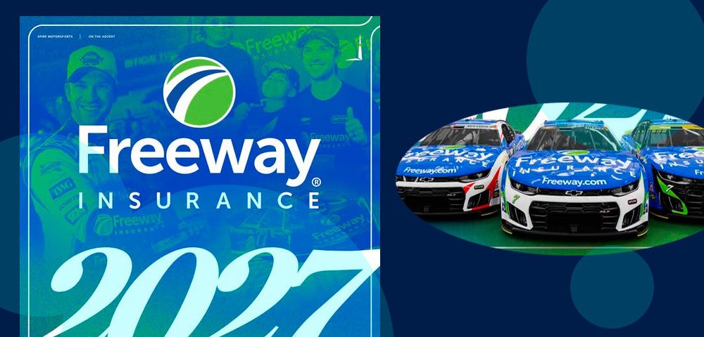 Freeway Insurance expands NASCAR sponsorship across multiple series