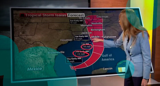 Tropical Storm Isaias targets Gulf Coast as hurricane