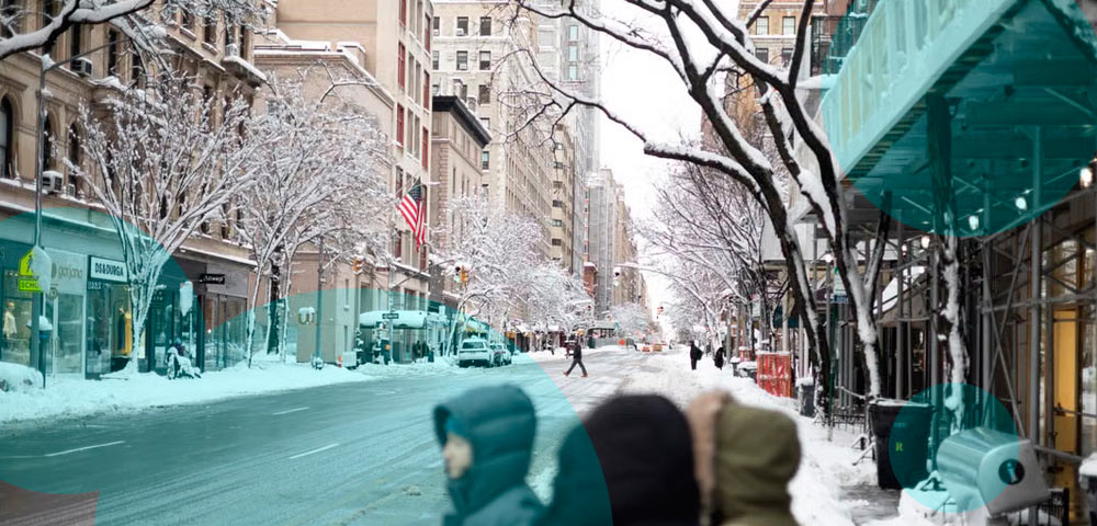 Winter storm brings snow, heavy rain, insurance and travel risks to seven US states