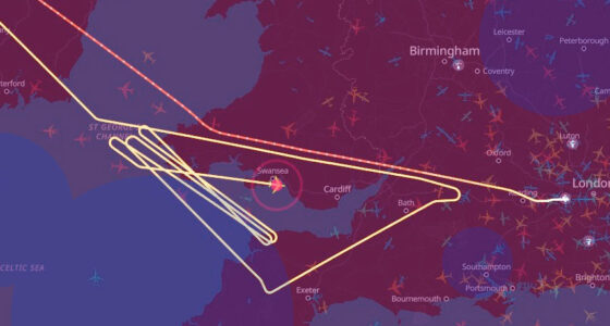 British Airways BA295 returns to Heathrow after emergency over Ireland