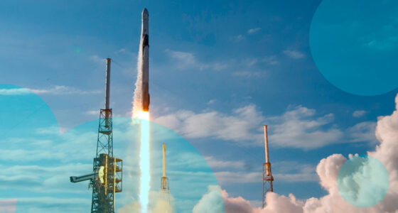 SpaceX rocket launch creates 'space jellyfish' in Florida sky