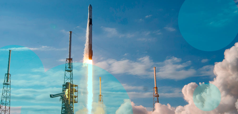 SpaceX Falcon 9 rocket launch creates 'space jellyfish' in Florida sky