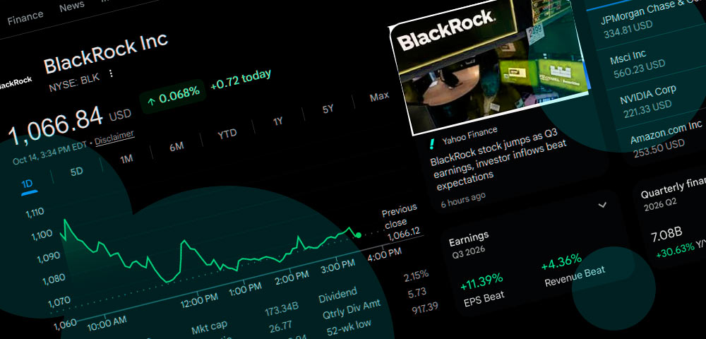 BlackRock (NYSE: BLK) stock price forecast: : Analysts see upside after Q3 earnings